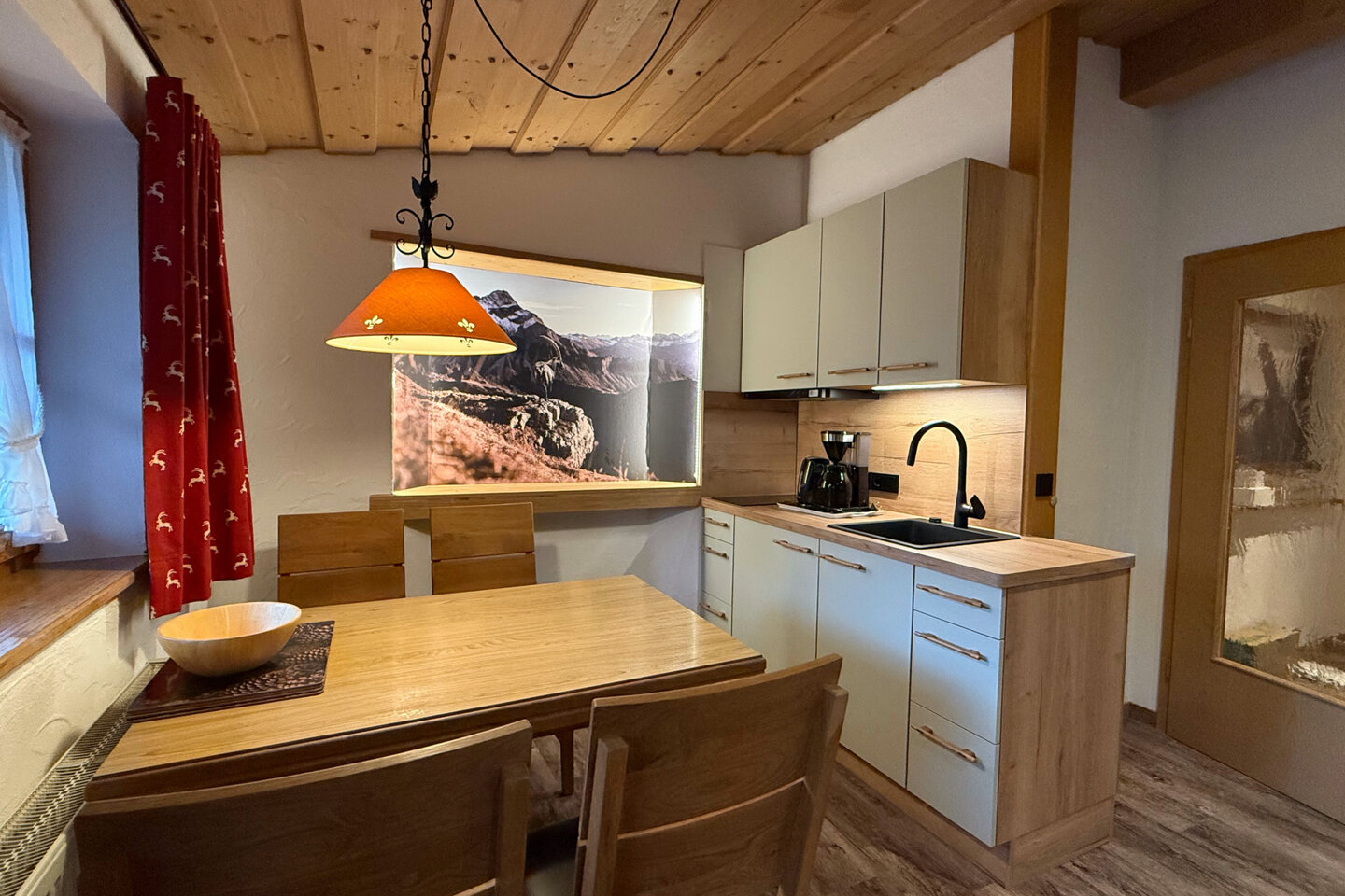 Fewo Nr.8 Wohnküche Gatterhof Riezlern