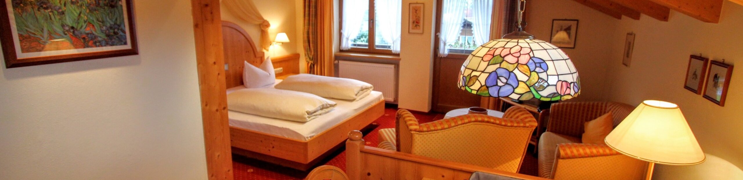 Pension Gatterhof Riezlern Kleinwalsertal Ferienwohnung Nr.:16 Wohnen 