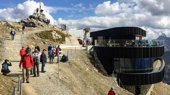 Nebelhorn Gipfelstation in Oberstdorf