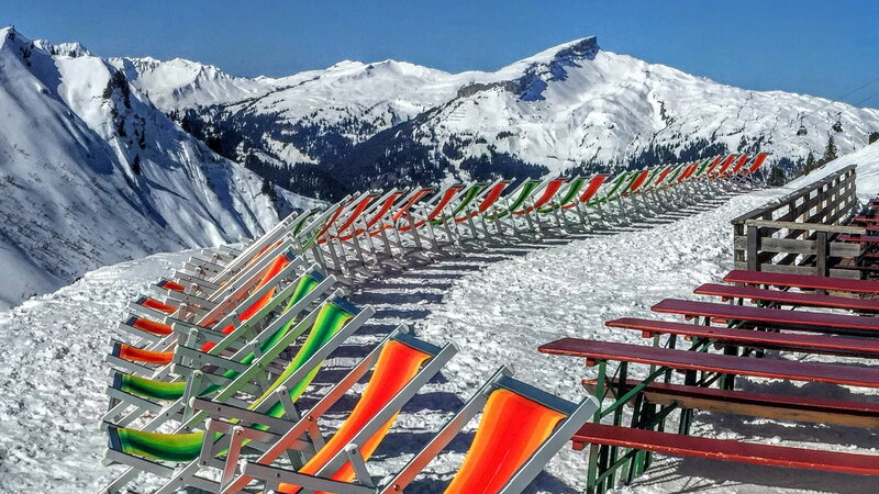 Adlerhorst - Skihütte bei der Kanzelwandbahn
