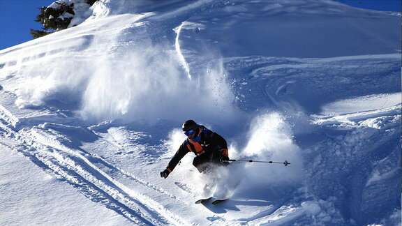 Freeriding am Walmendingerhorn