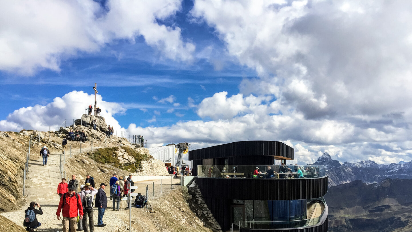 Nebelhorn Gipfelstation in Oberstdorf