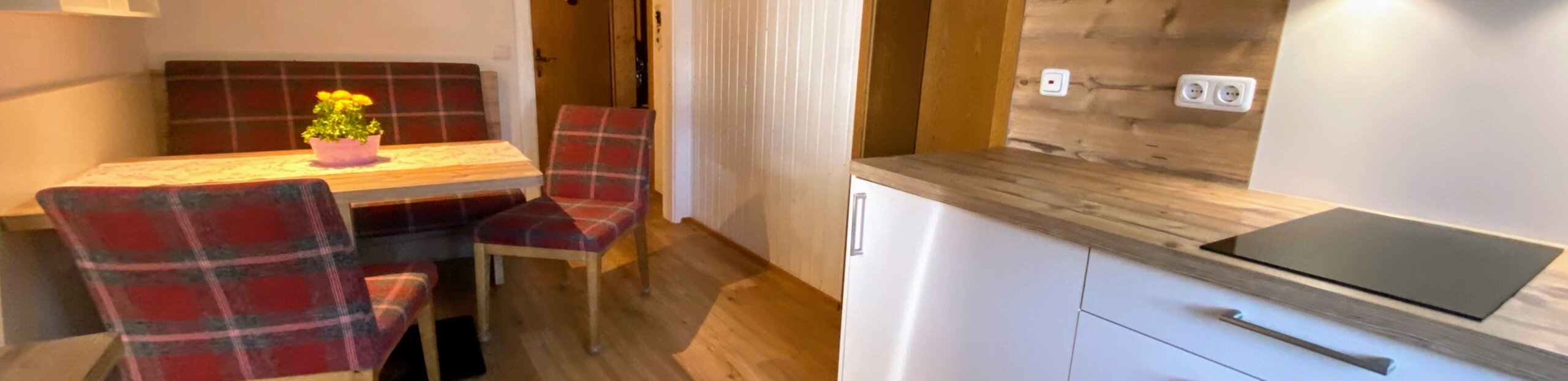 Pension Gatterhof Riezlern Kleinwalsertal Ferienwohnung Nr.:6 Küche