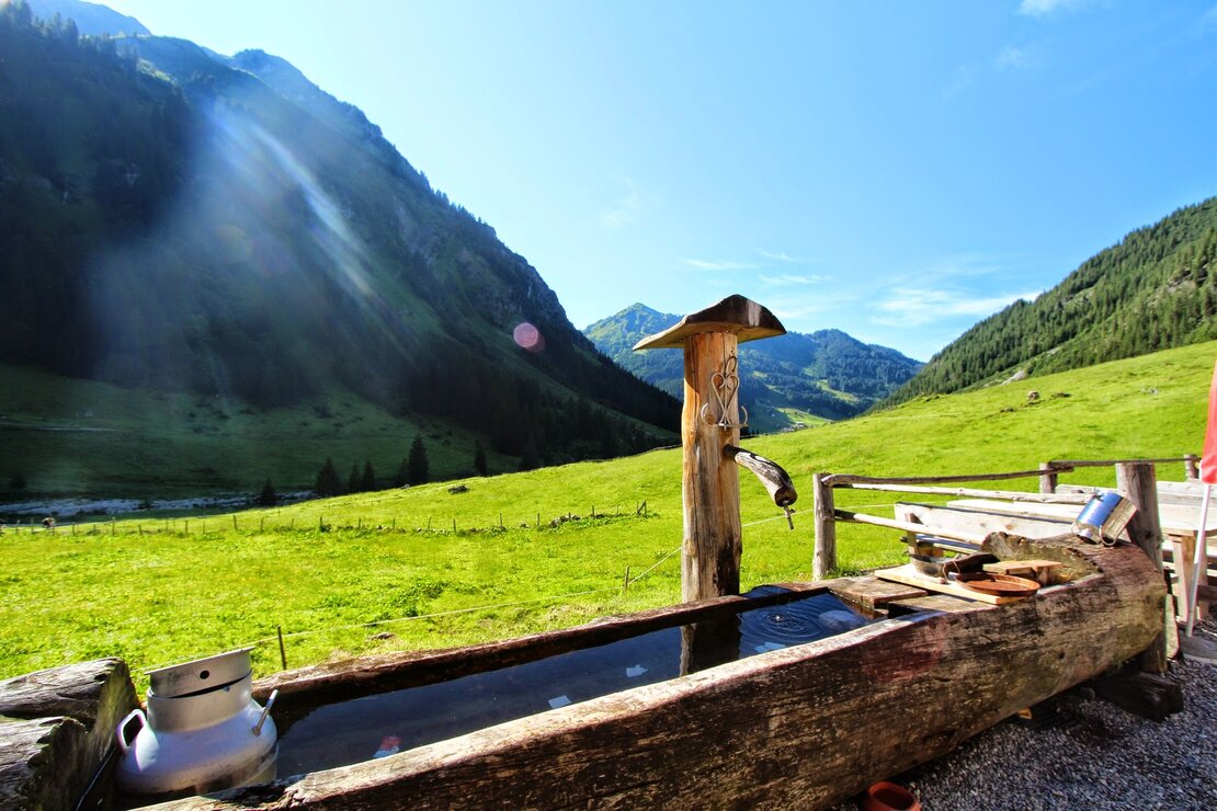 Brunnen im Gemsteltal