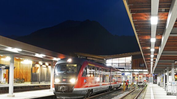 Bahnhof in Oberstdorf