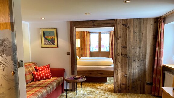 Doppelzimmer Nr.4 im Gatterhof in Riezlern - schlafen und wohnen