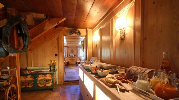 Frühstücksbuffet im Gatterhof in Riezlern