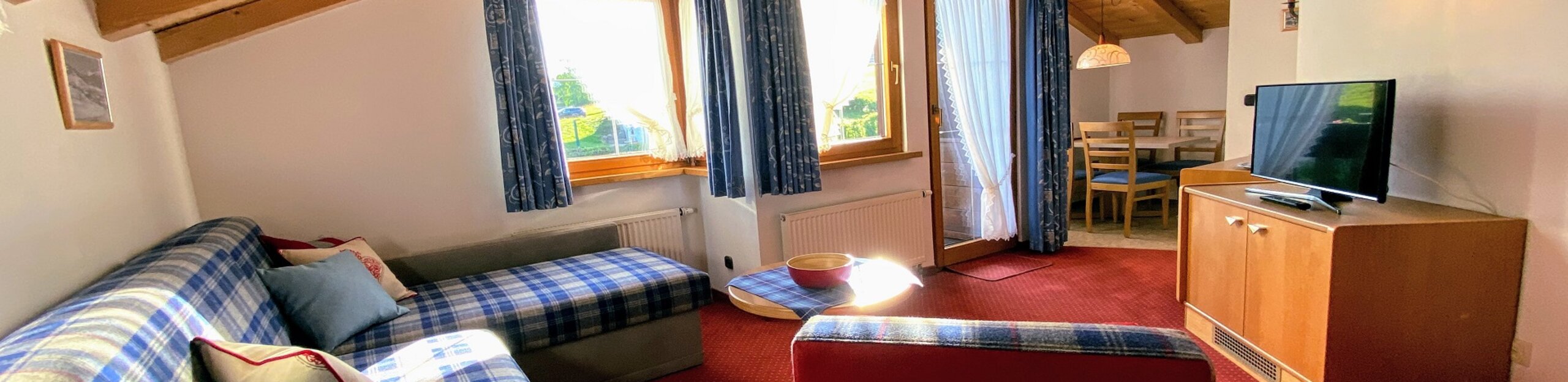 Pension Gatterhof Riezlern Kleinwalsertal Ferienwohnung Nr.:13 Wohnen 