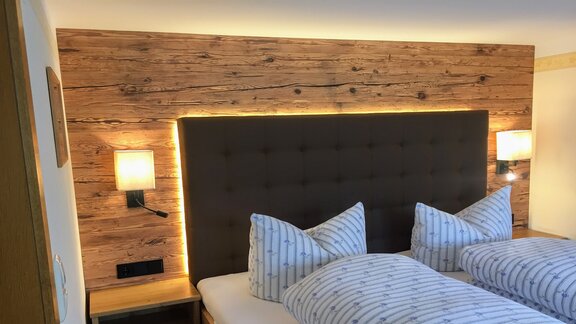 Doppelzimmer im Gatterhof Kleinwalsertal