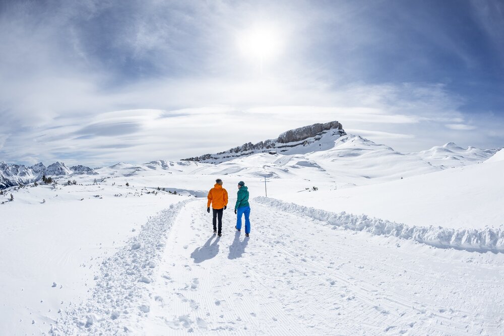 Winterwandern am Ifen