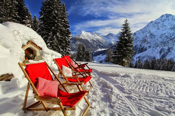 Winterwanderweg zur Maxhuette
