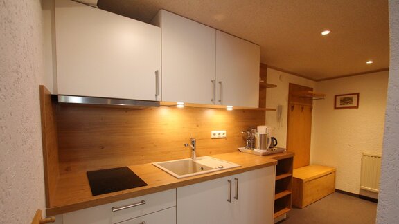 Ferienwohnung Nr.19 im Gatterhof Elferhaus Kleinwalsertal - Küche