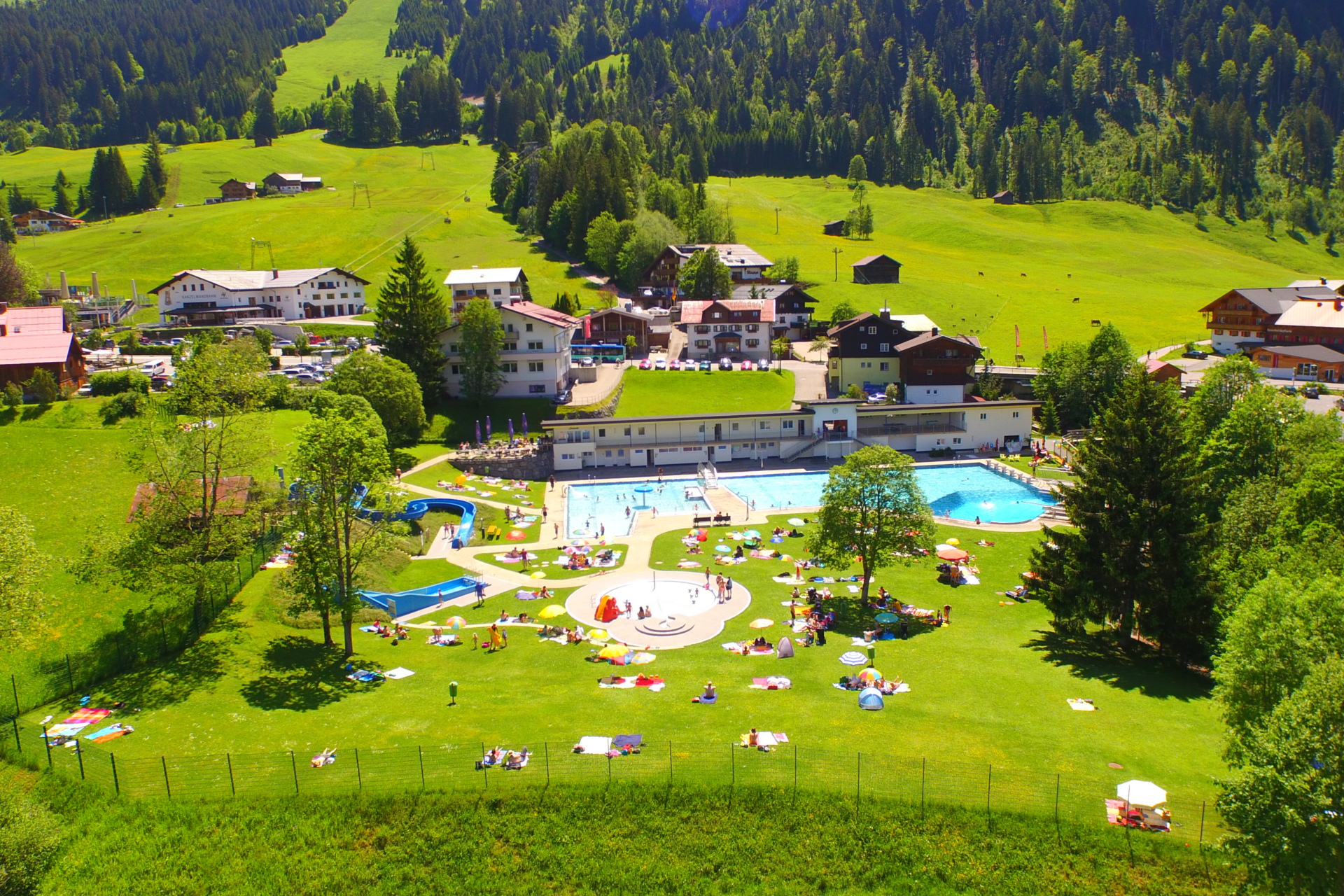 Freibad in Riezlern