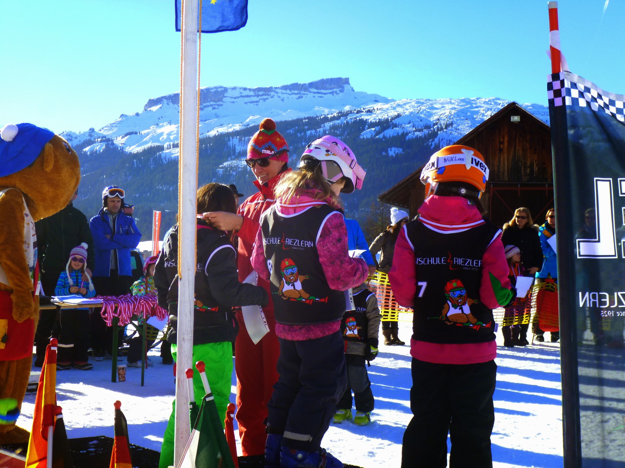 Skischule Riezlern Siegerehrung